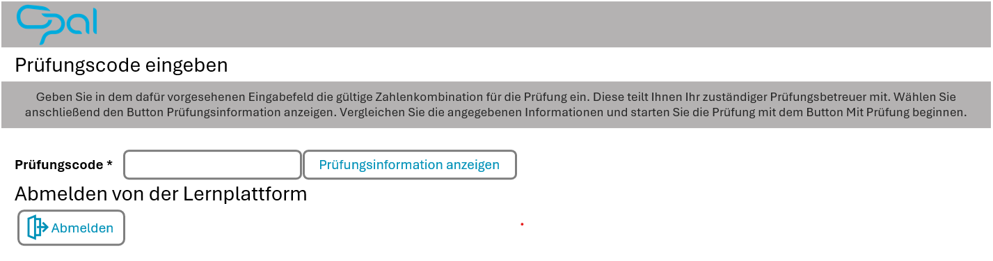 Sichere digitale Klausuren mit SafeExamBrowser 8 07 Opal Pruefungscode Image