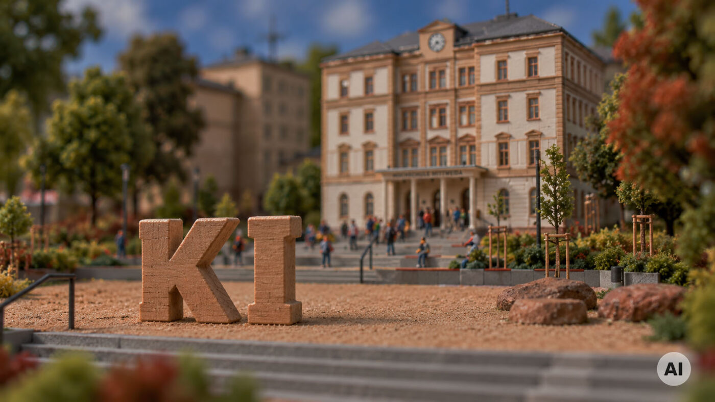 Vom Transkript zur Zusammenfassung 1 Titelbild Hochschule KI d Forschung / Transfer